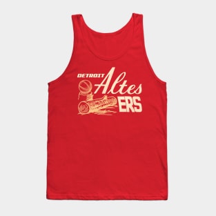 Defunct Detroit Altes Lagers (Loggers) Basketball Team Tank Top